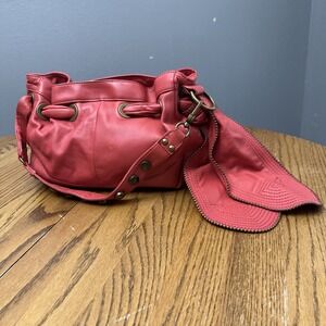 Red BCBG Maxazria Purse Shoulder Handbag